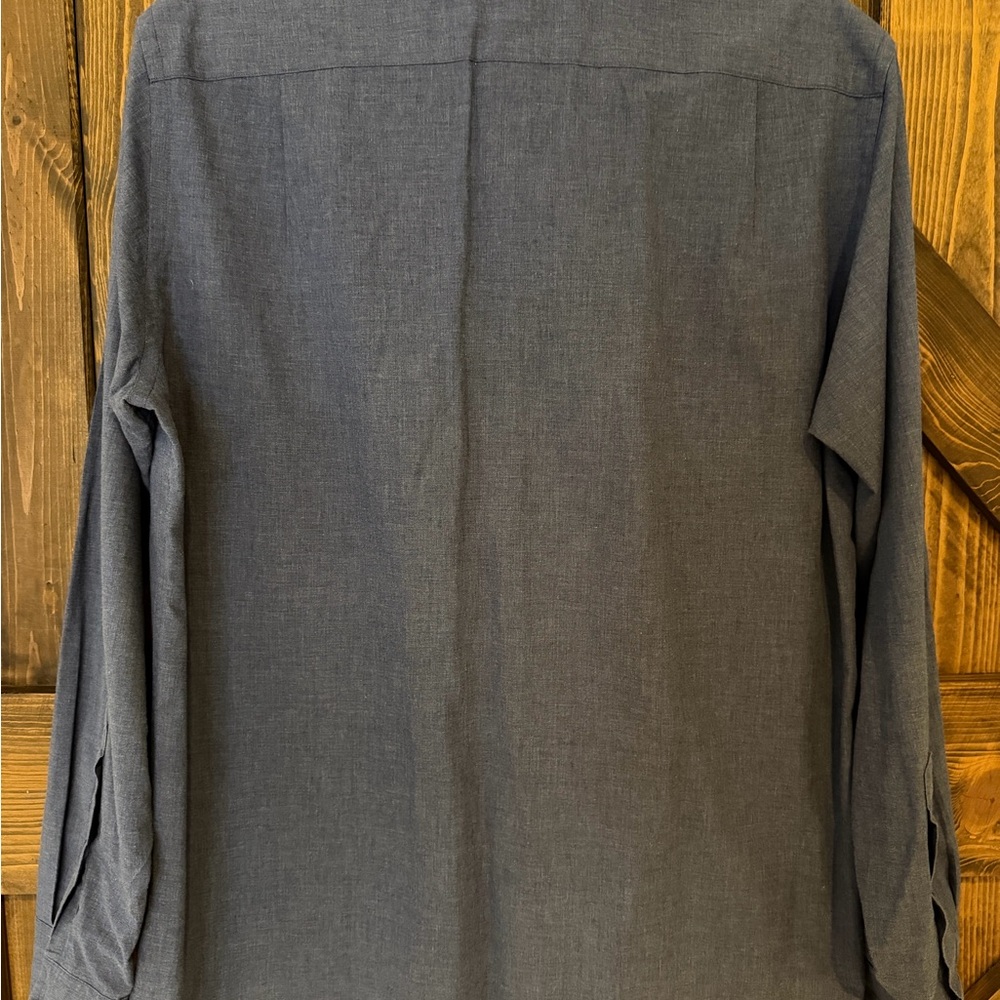 J. Crew Dark Blue Casual Button-Down Shirt - Picture 2 of 3